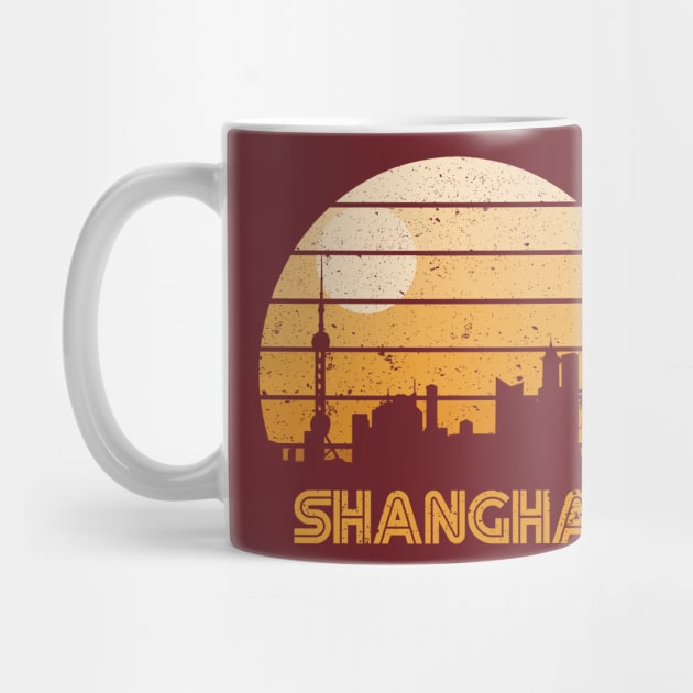 Retro Sunset Shanghai by rojakdesigns